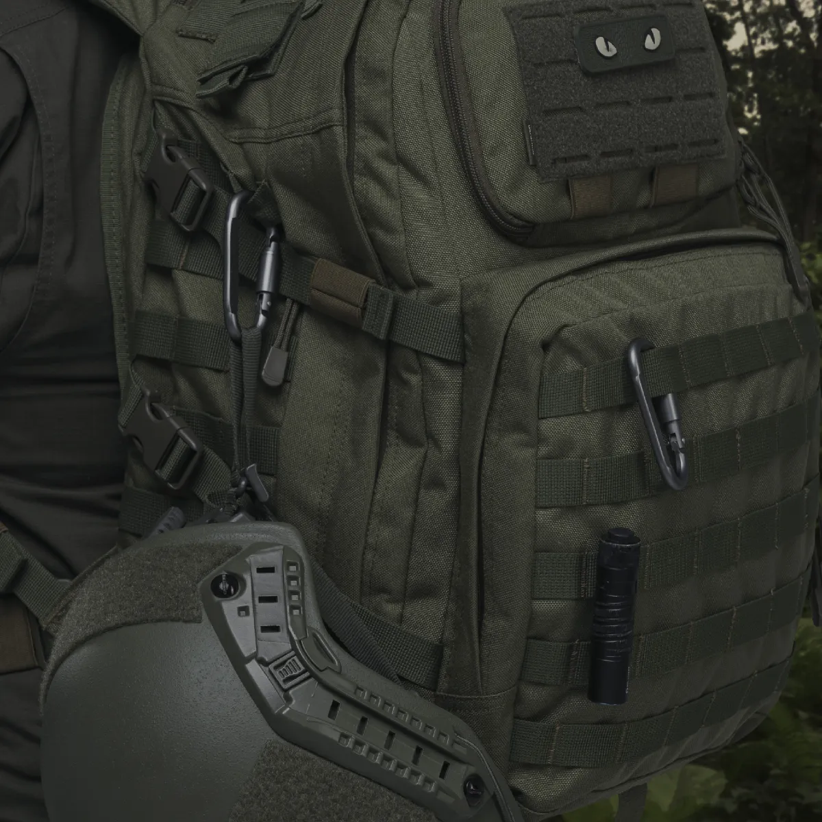 Карабін тактичний універсальний, 80 мм. Сталевий. Колір Сірий 6