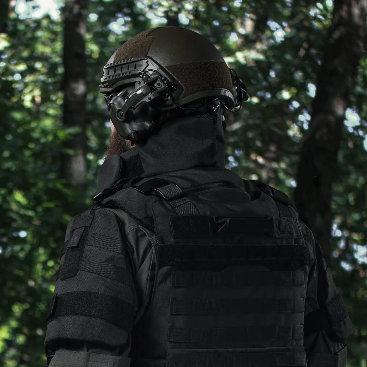 Баллистическая защита шеи Gen 2 (и верхней части спины) 1-го класса. Черный 7