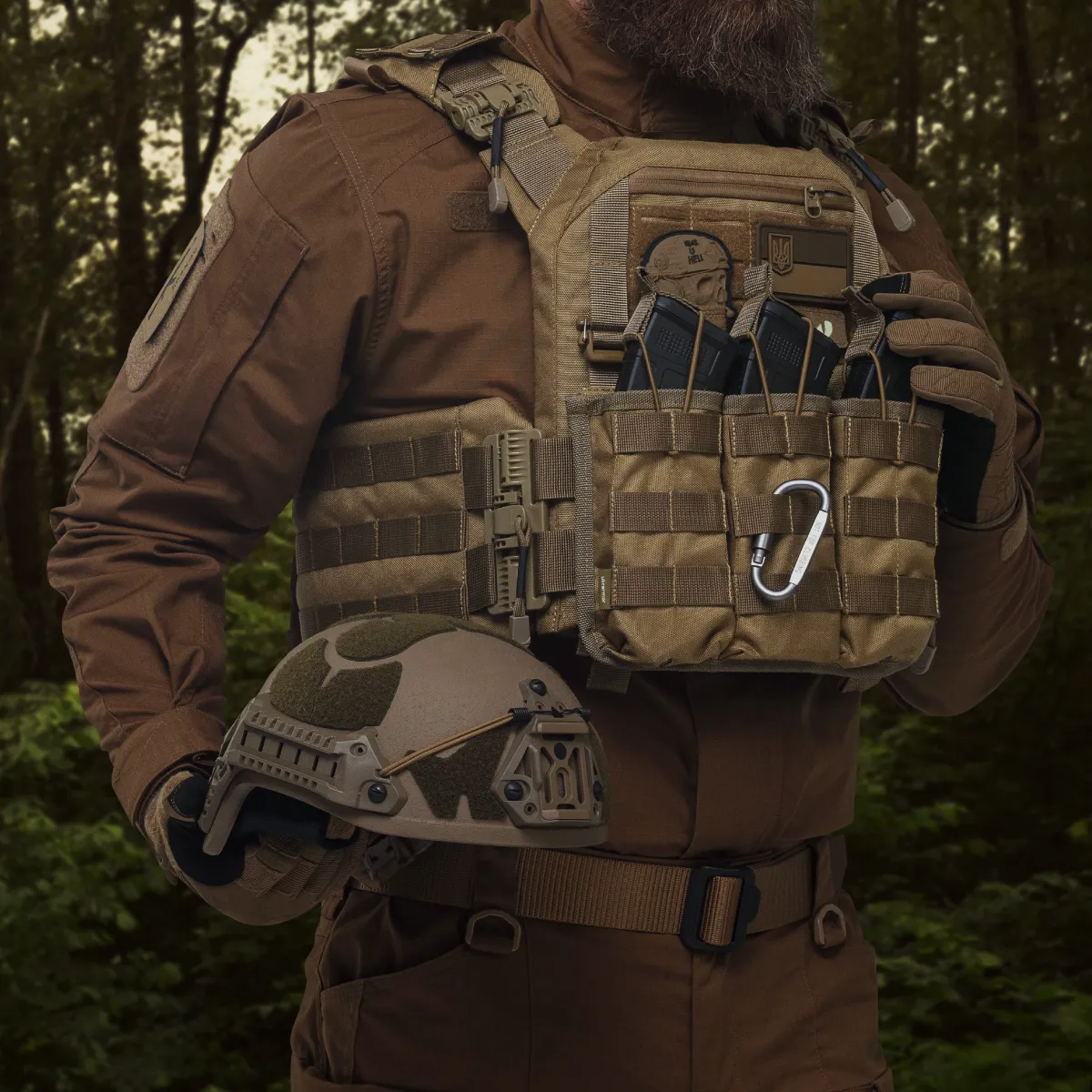 Балістичний шолом Sestan-Busch Helmet BK-ACH-HC койот. Розмір M 10