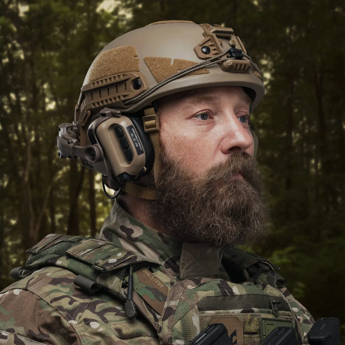 Кевларовий шолом TOR-D-VN койот. Розмір L 3