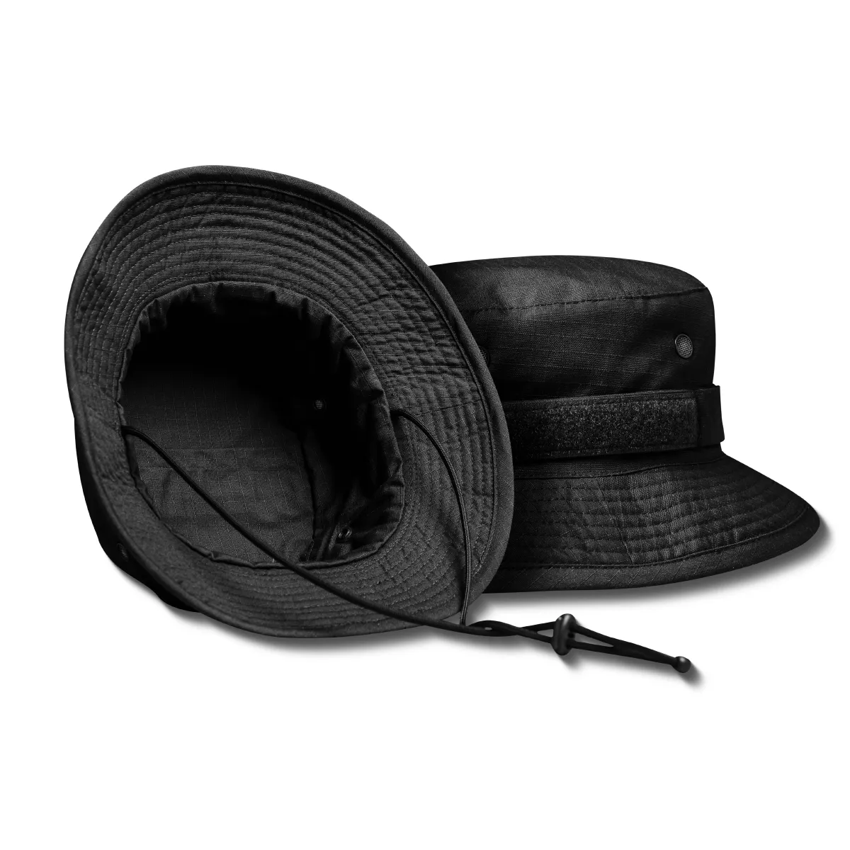 Панама тактична Combat Hat (TDU ripstop). Колір Чорний 4