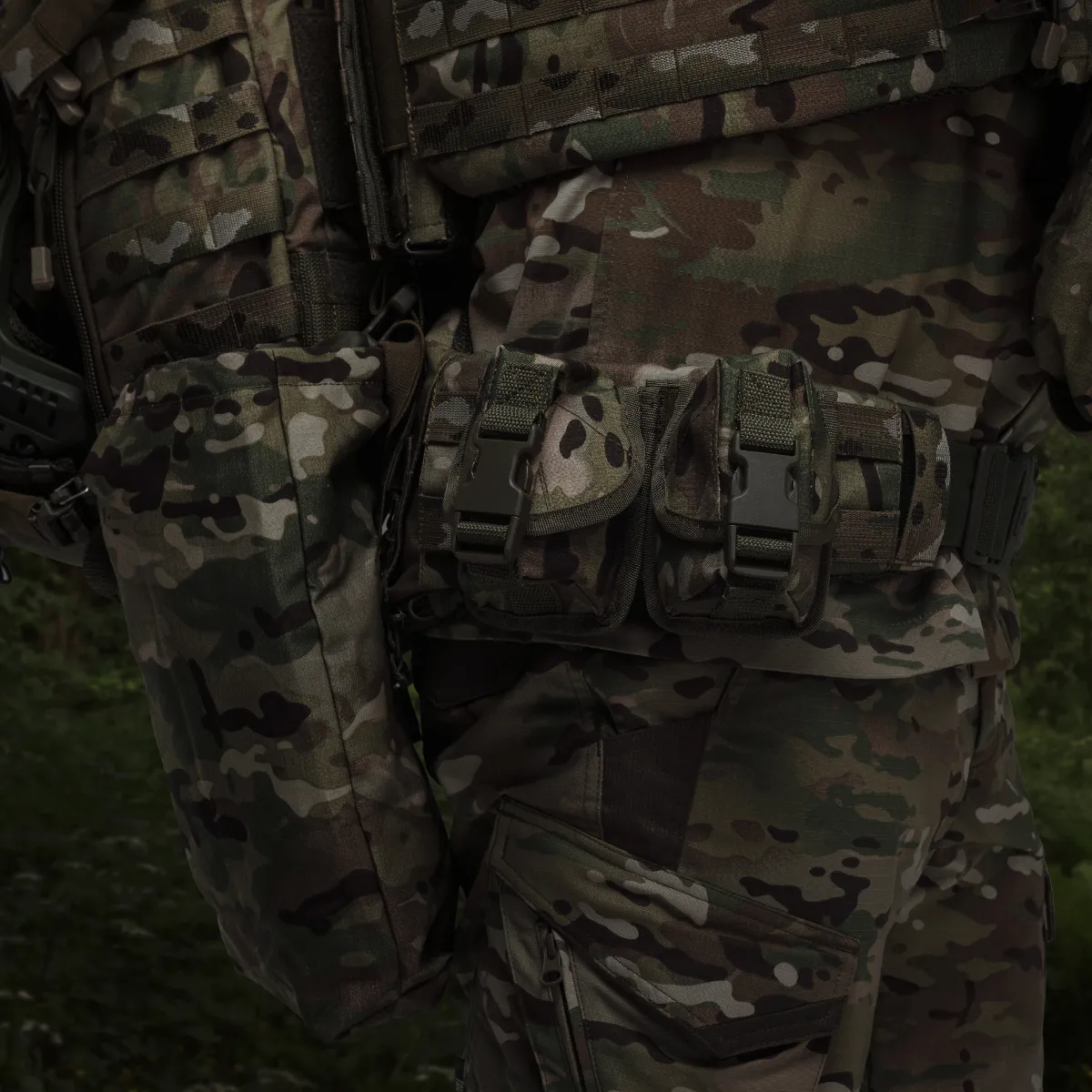 Сумка скидання магазинів. Кріплення Molle. Cordura 1000. Колір Мультикам 10