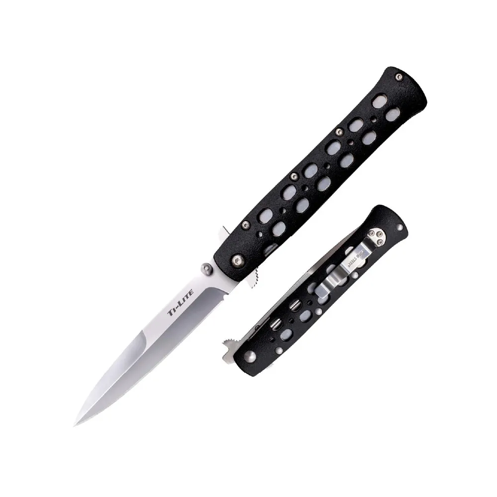 Нож-стилет раскладной Cold Steel® (США) Ti-Lite Zy-Ex Handle Clam Pack 2