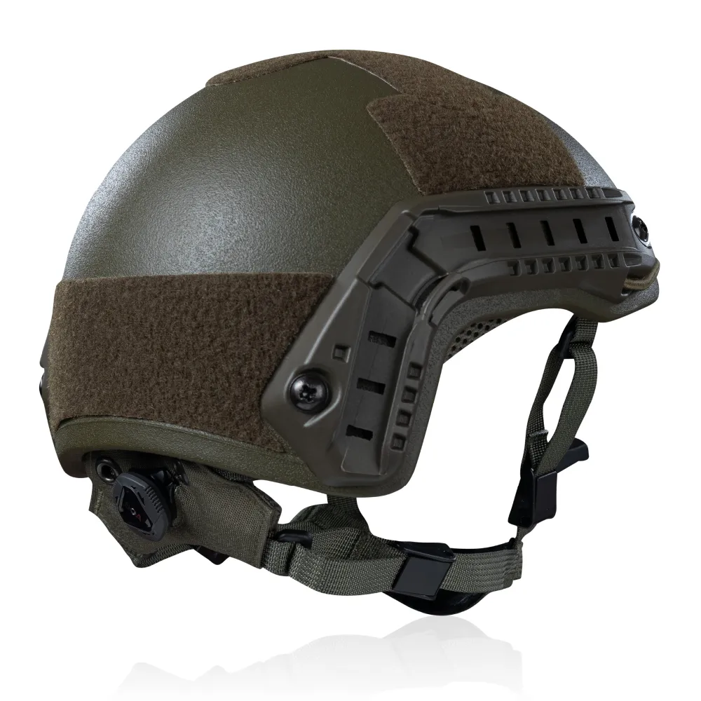 Кевларовый шлем HP-05 (Maskpol) тип "high cut". Производитель: Польша. Олива. (L) 9