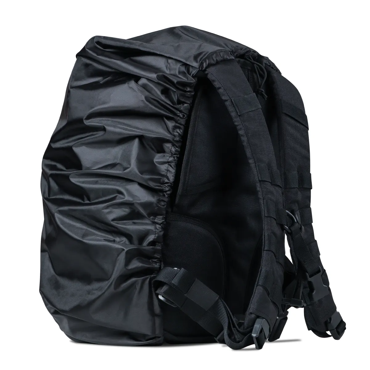 Дождевик-чехол на рюкзаках до 40 л, 100% полиэстер. Черный 2