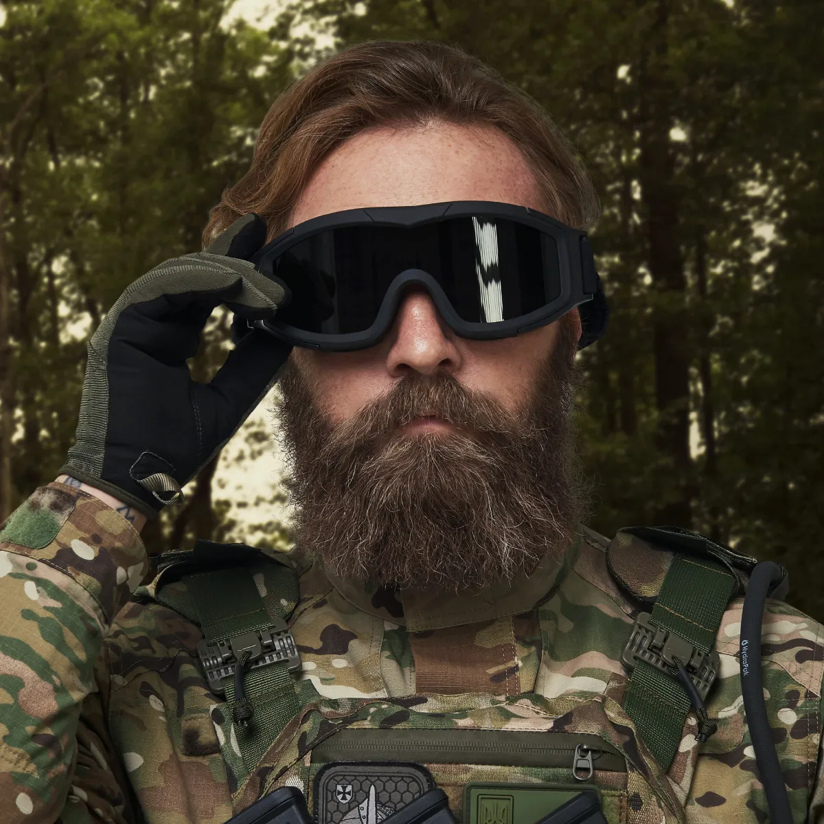 Окуляри балістичні Swiss Eye F-Tac Black. Лінзи з полікарбонату, надміцні 3