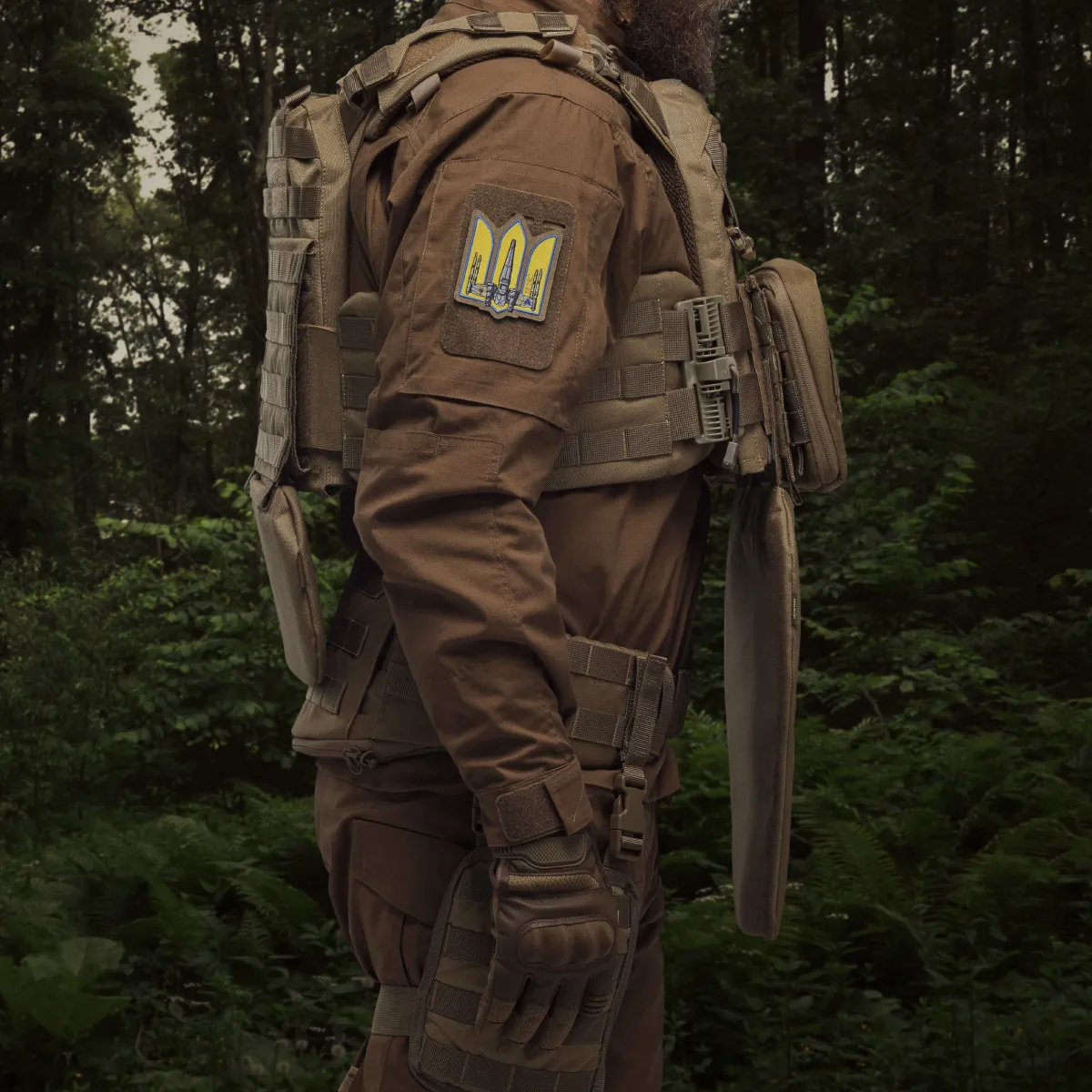 Административный подсумок PRO. Cordura 1000. Крепление Molle. Койот 8