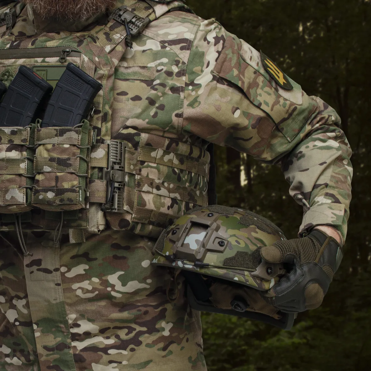 Кевларовый шлем ARCH Helmet (ECH) мультикам. Размер XL 8