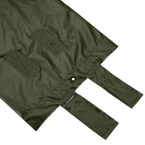 Пончо Piligrim 2.0 Rip-Stop. Влагостойкое с расширенной горловиной. Олива 11