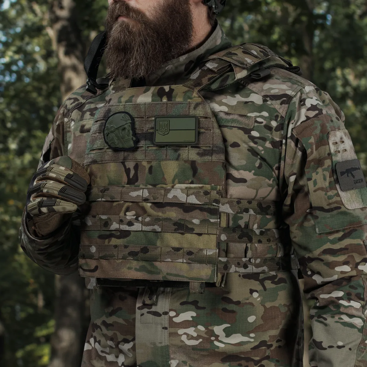 Плитоноска Modular Vest Platform (M.V.P.) Lite. Cordura 1000. Колір Мультикам 11