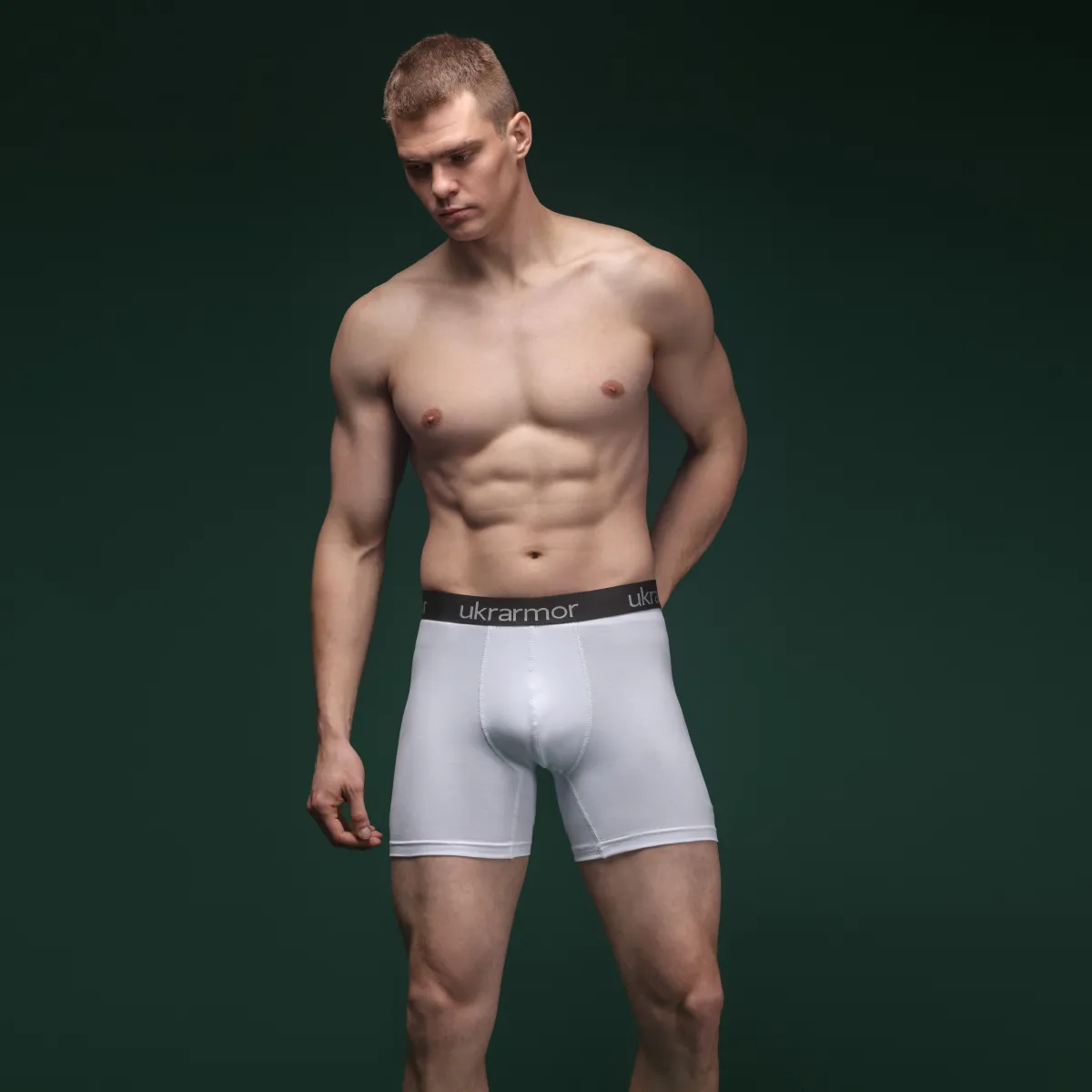 Комплект чоловічих трусів Soldier's Boxer (3 шт). Матеріал Charged Cotton. Чорний - Сірий - Білий 8