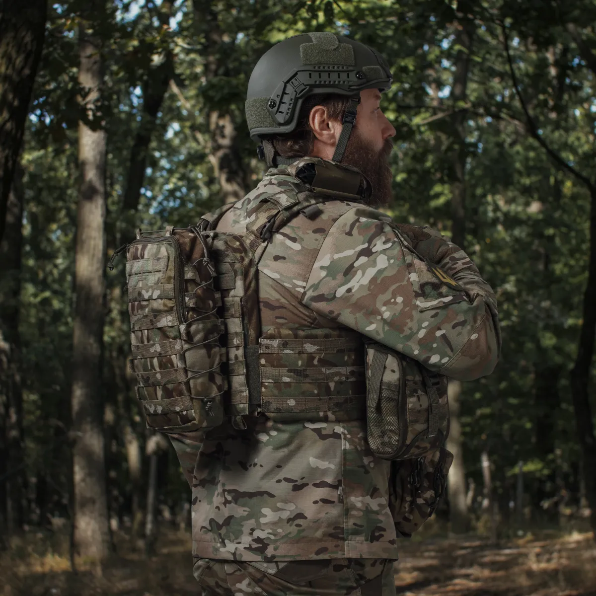 Комплект спорядження Commando Elite Tactical Assault Kit. Під 25х30 см бронеплити. Мультикам 14