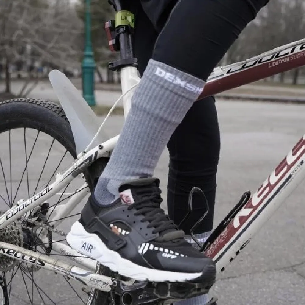 Водонепроникні шкарпетки DexShell Terrain Walking. Сірий 4