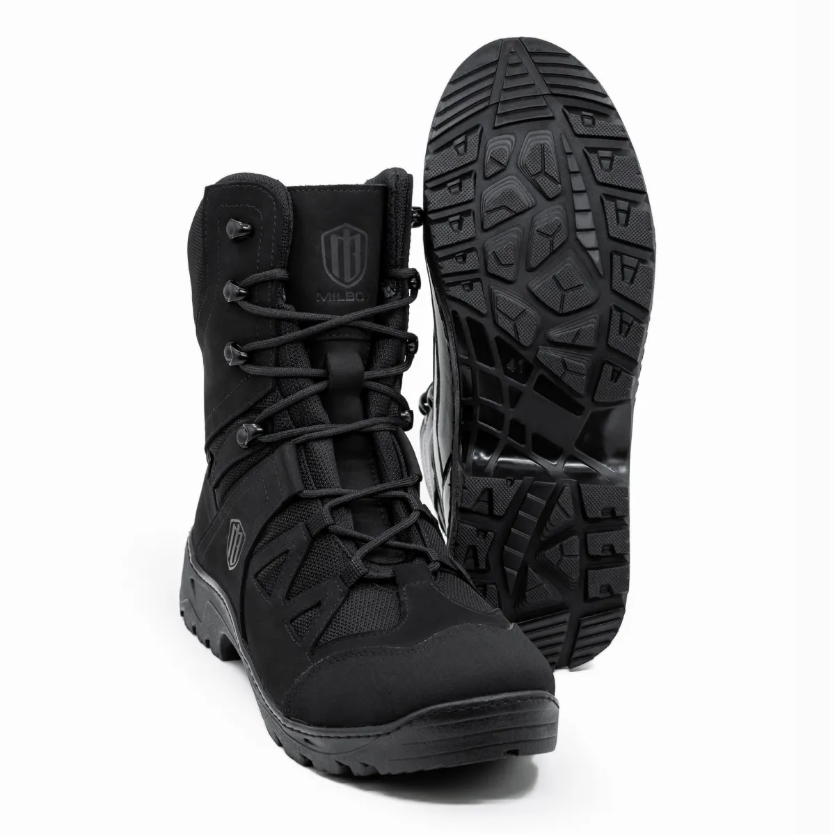 Зимняя треккинговая обувь Milbot Spurt Mohawk. Утеплители Gore-tex/slimtex. Черный 2