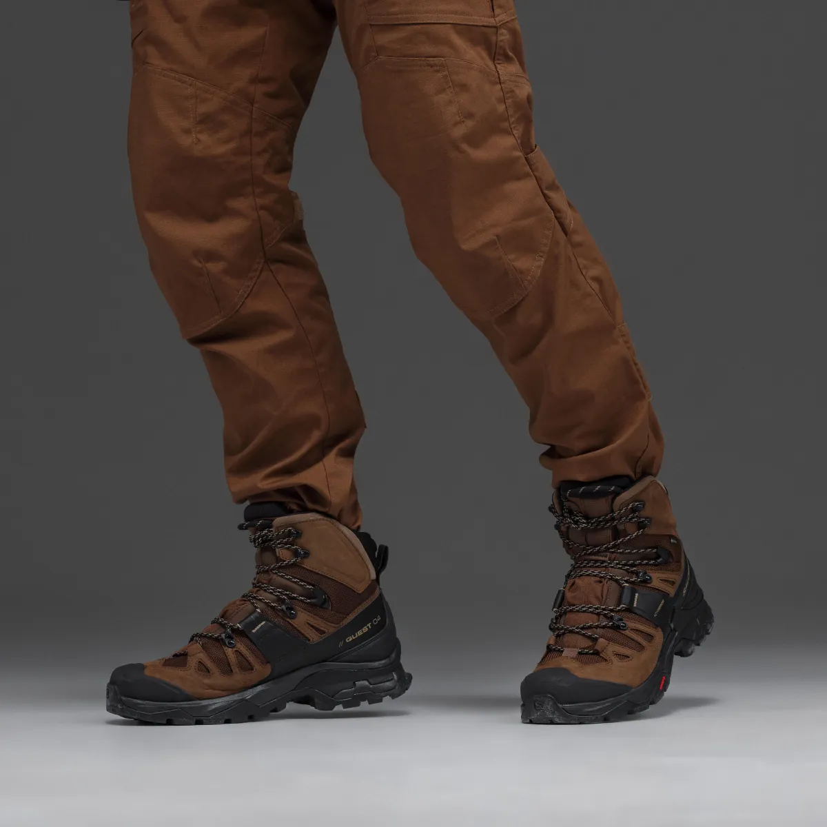 Черевики Salomon Quest 4 Gore-tex. Койот/Жовтий 3