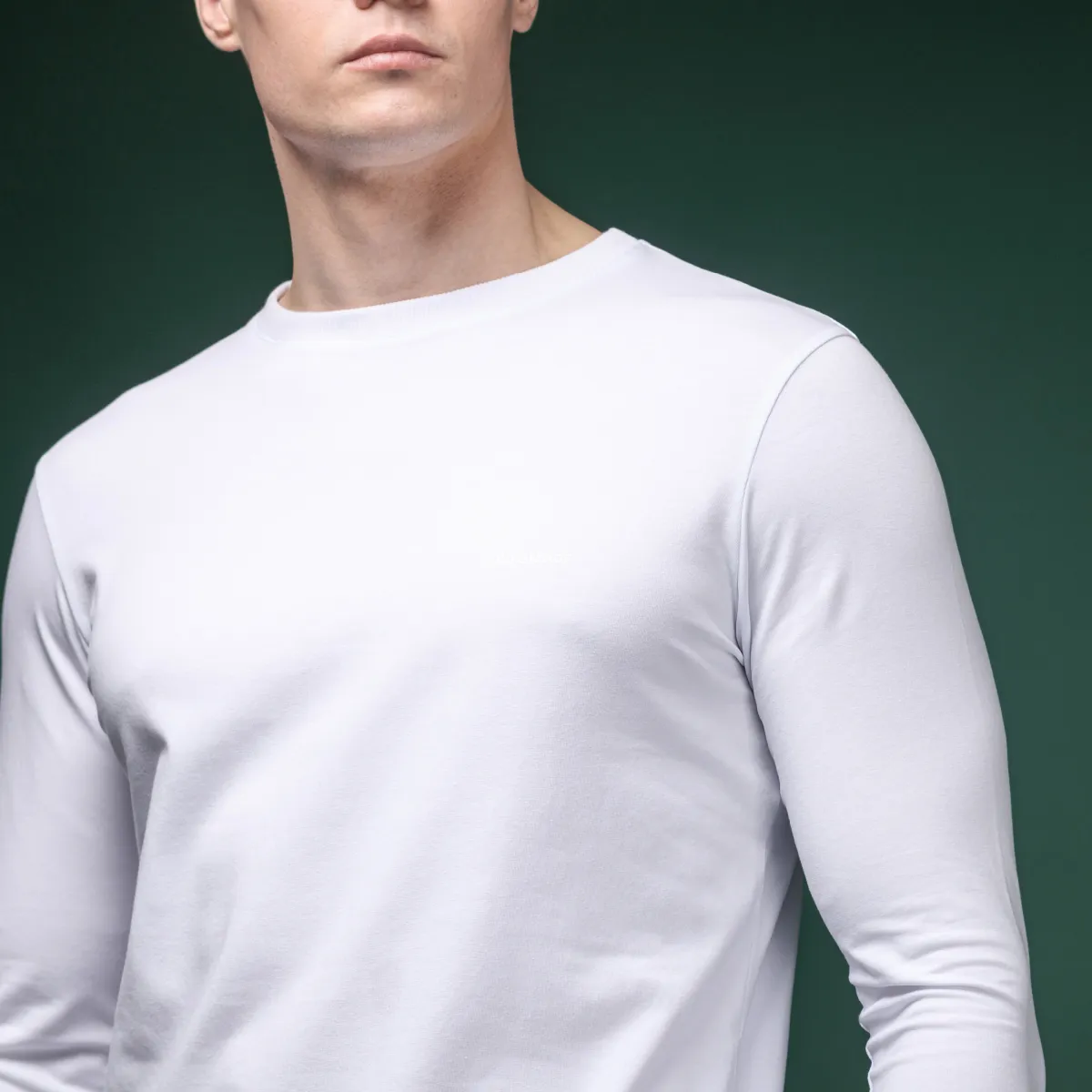 Кофта-лонгслив Ukrarmor Pulse Longsleeve. Cotton and Elastane. Белый 5