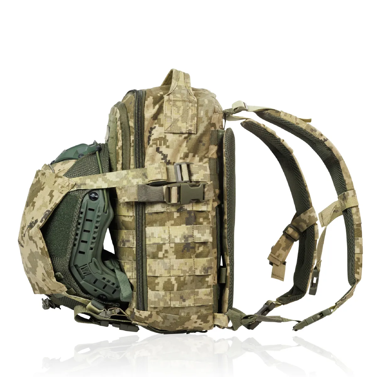 Тактичний рюкзак DP20 на 20 л. Cordura 1000D. Кріплення Molle. Піксель 8