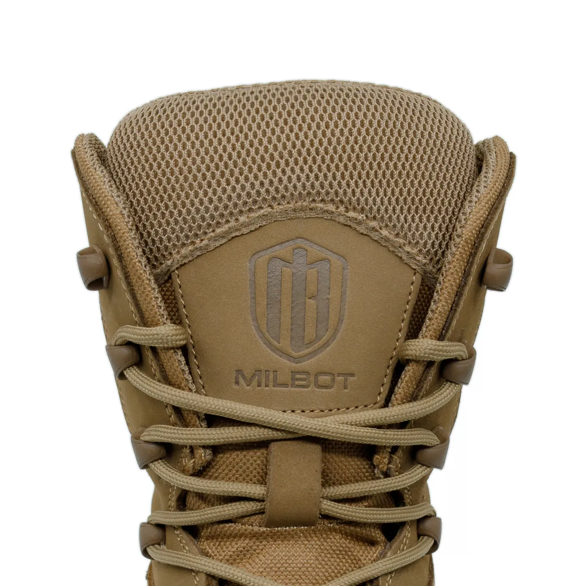 Тактическая обувь Milbot Conquest с мембраной Gore-Tex®. Нубук. Койот 5