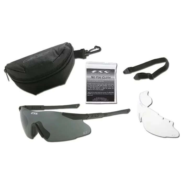 Очки баллистические защитные ESS Ice™ 2LS Kit. Поликарбонатные линзы, 2 шт. 14