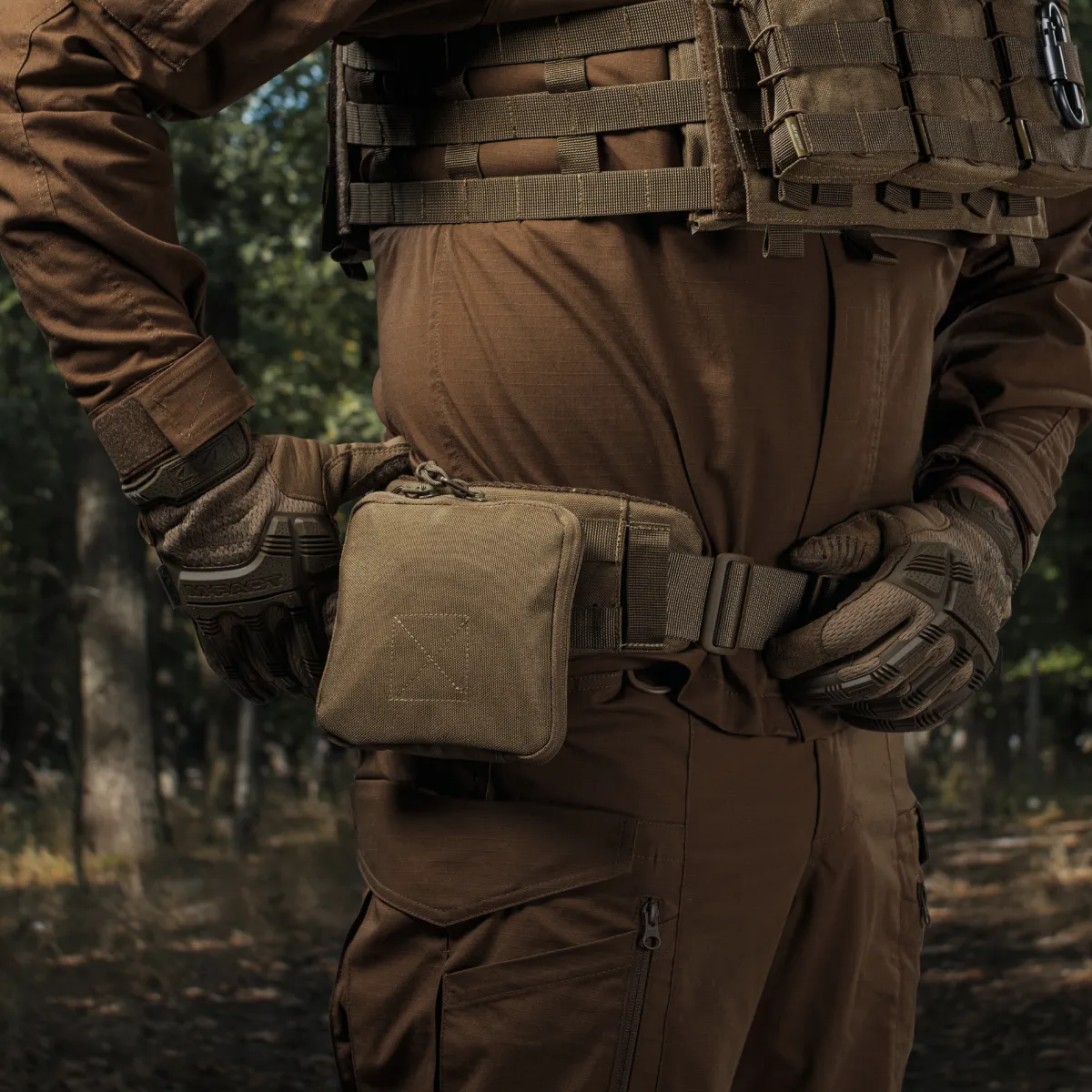 Сумка для скидання магазинів 2.0. Компактна. Кріпиться на MOLLE. Койот 2