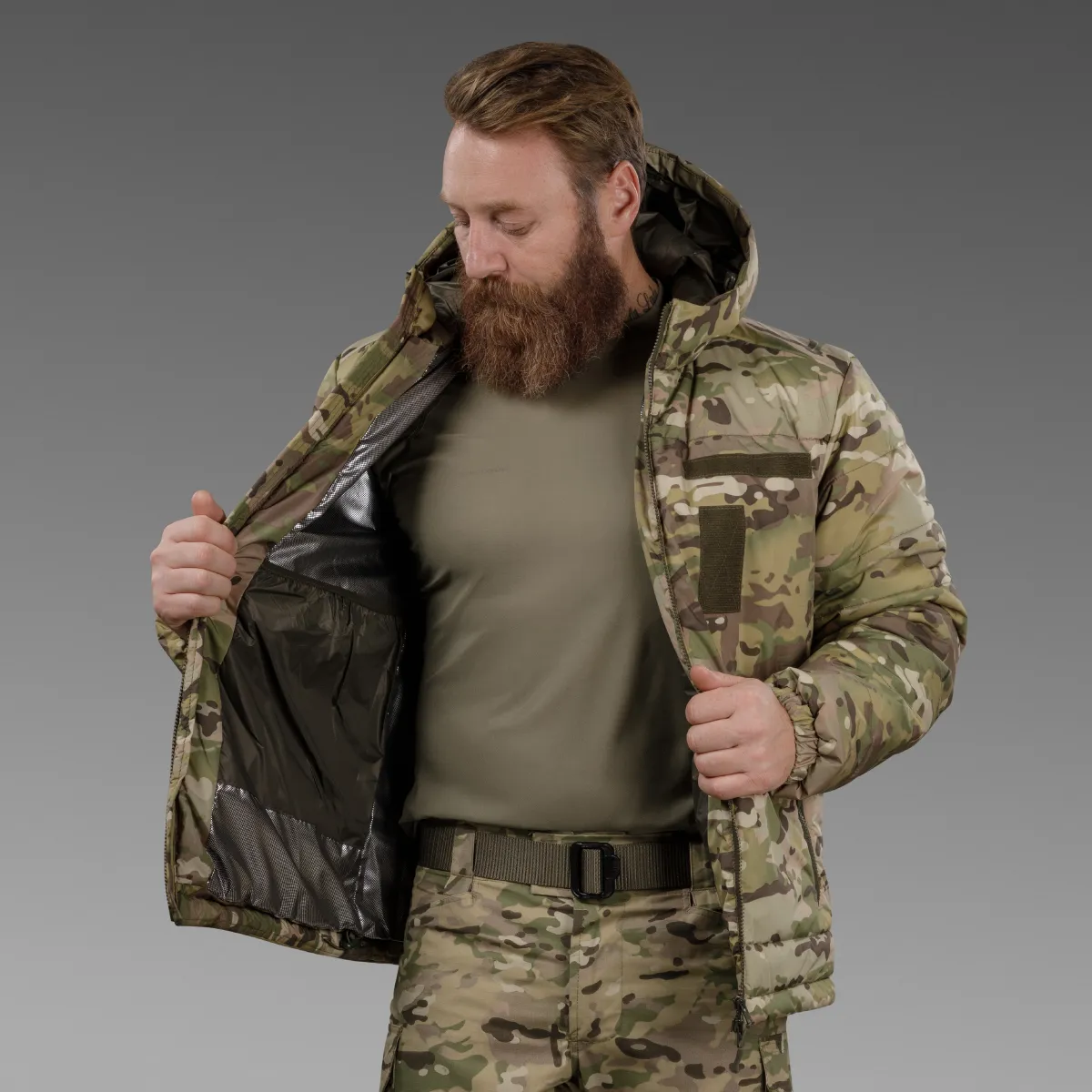 Куртка зимняя North Wind (до -25°C). Утеплитель Termoloft.  Мультикам 8