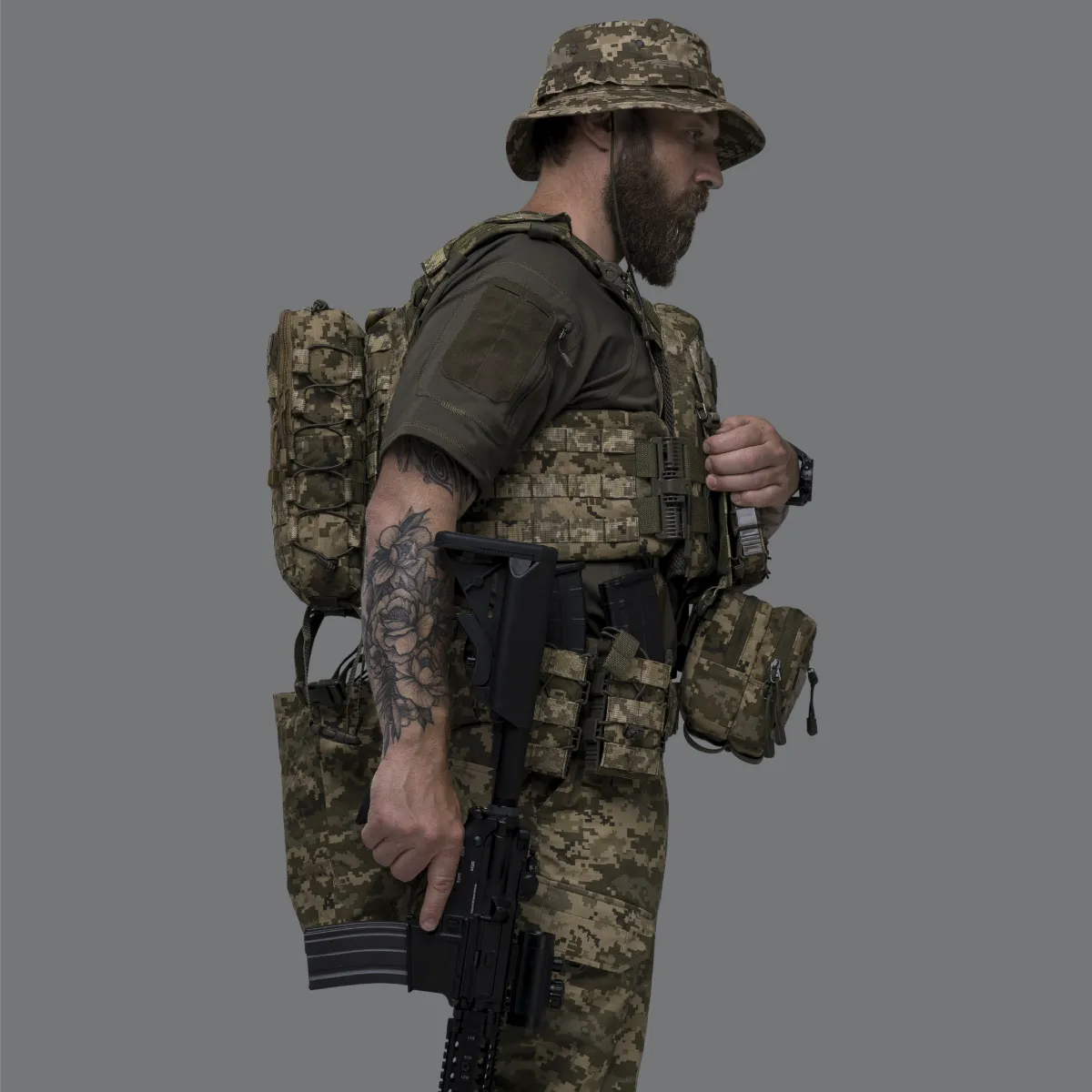 Тактична футболка Gen. II Warrior's shirt. Oversize, кулірна гладь 8