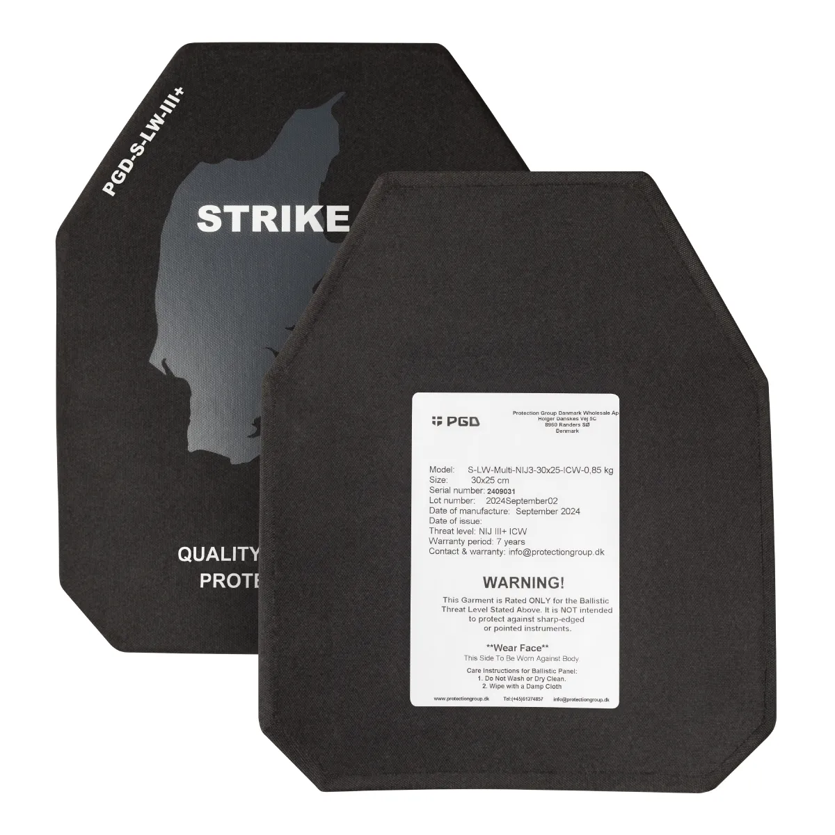Бронежилет 3 уровня NIJ (M.V.P.). Вес 2 кг. Полиэтиленовые плиты PGD-S-LW-ICW+ SAPI 0.85 кг. Черный 3