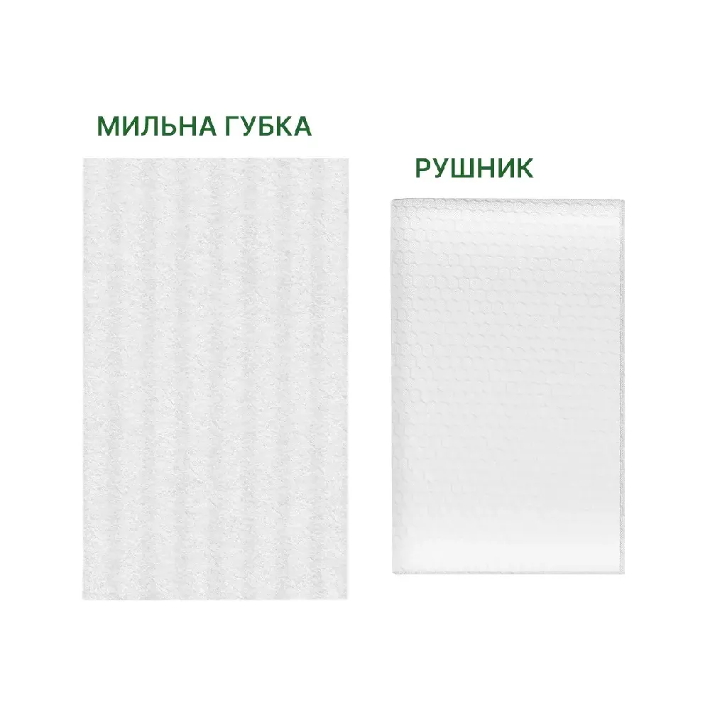 Сухий душ Estem Comfort. Одноразова пінна губка без води. Гіпоалергенний 3