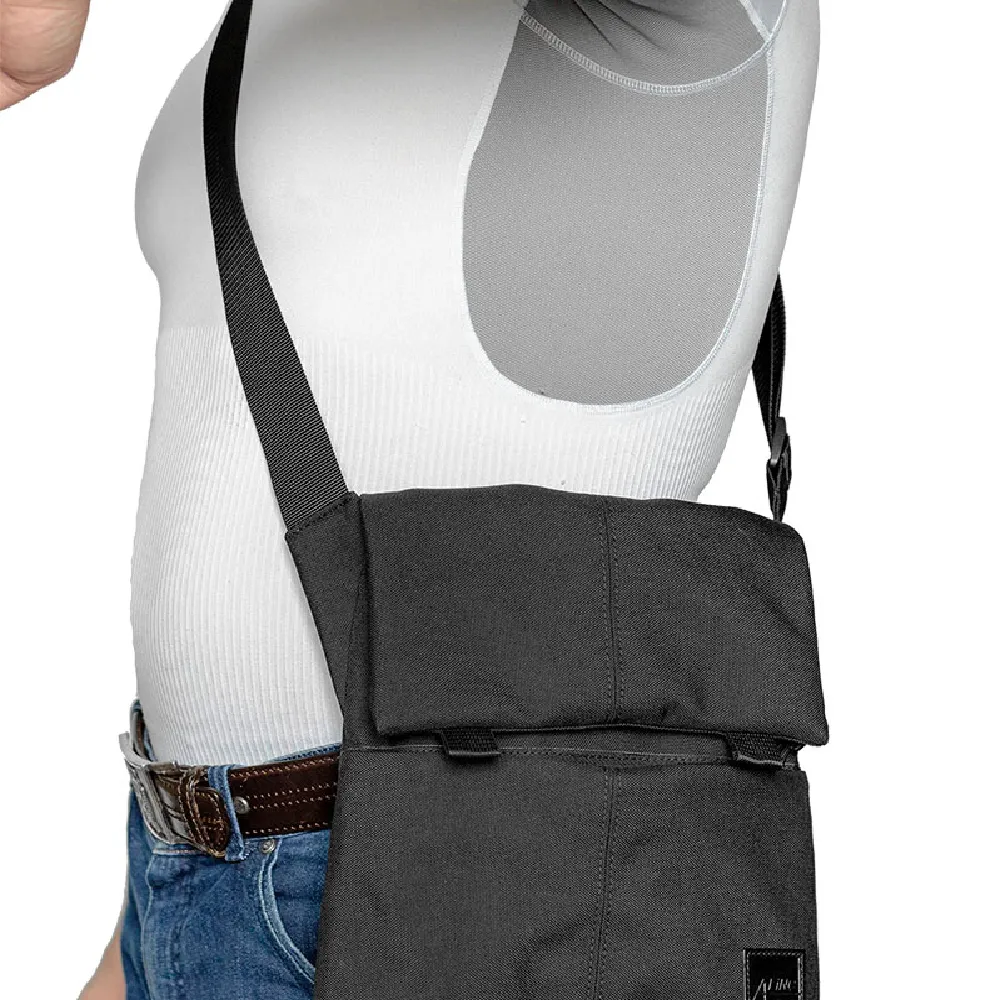 Плечова сумка-кобура A-line A39, міський дизайн, Cordura 1000D, чорна 3