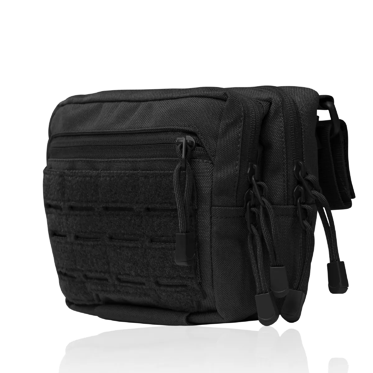 Сумка-напашник PRO 1-го класса защиты. Размер L (16х22 см). Материал Cordura 1000. Черный