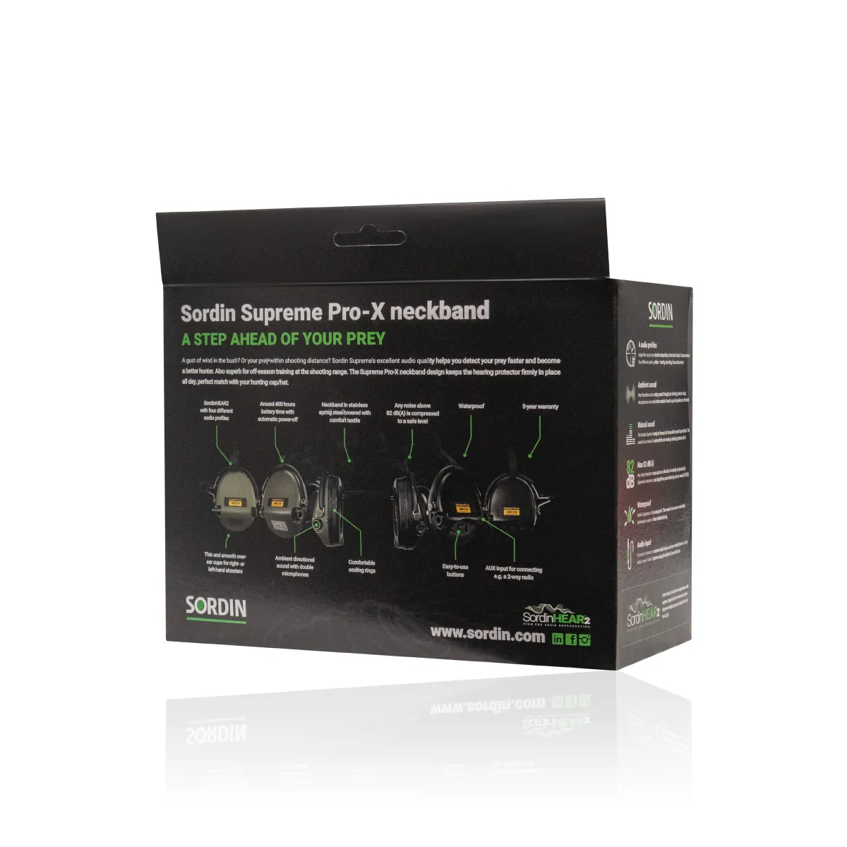 Активні навушники Sordin Supreme Pro-X Neckband. Мультикам 10