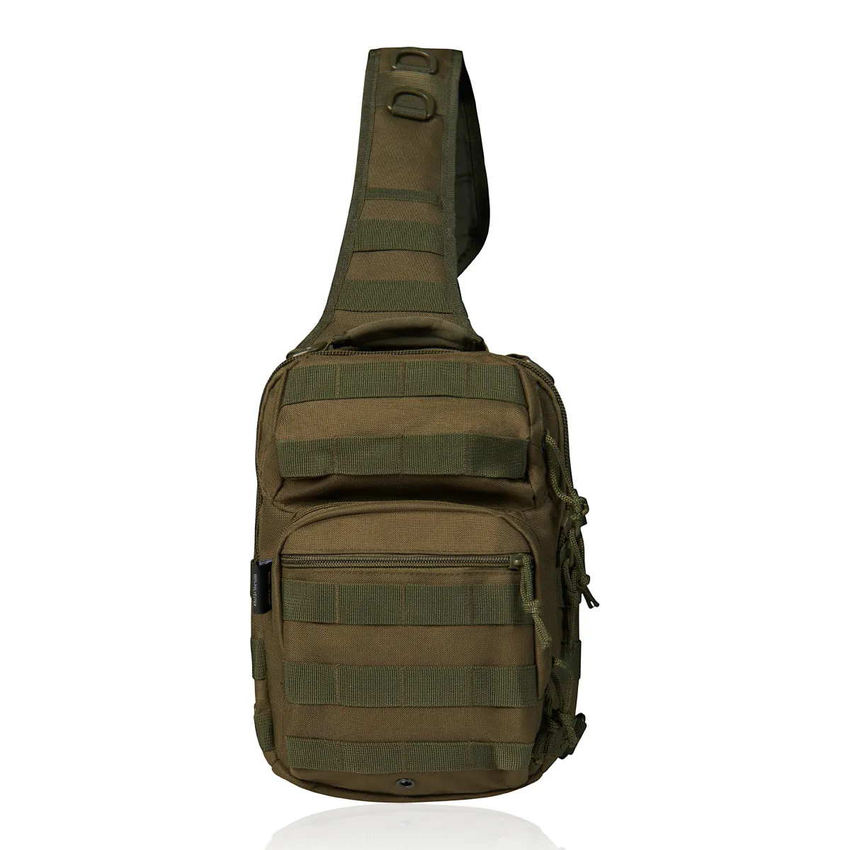 Рюкзак однолямочный Mil-Tec "One strap assault pack". Олива. 2