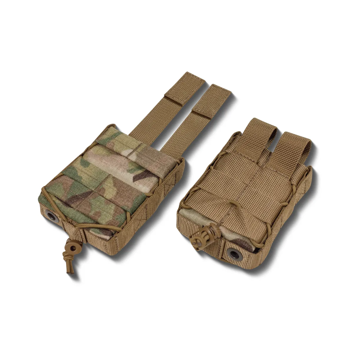 Одинарний підсумок під магазин AR, пластикова основа. Система MOLLE. Мультикам 7