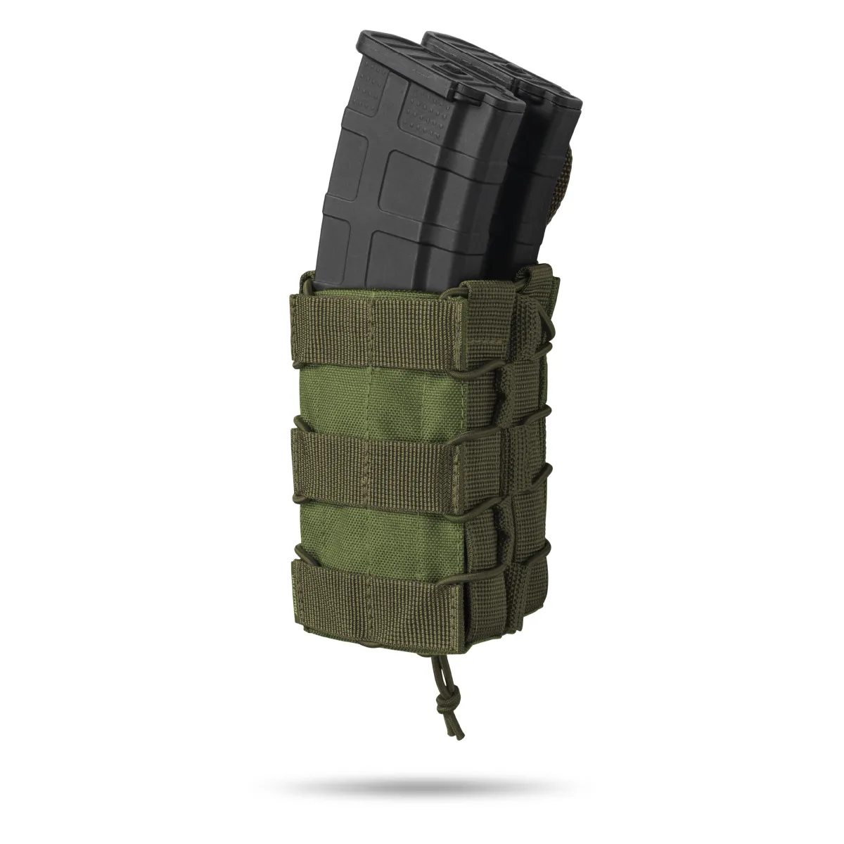 Подвійний підсумок під магазини АК/АR (тканевий). Олива 5