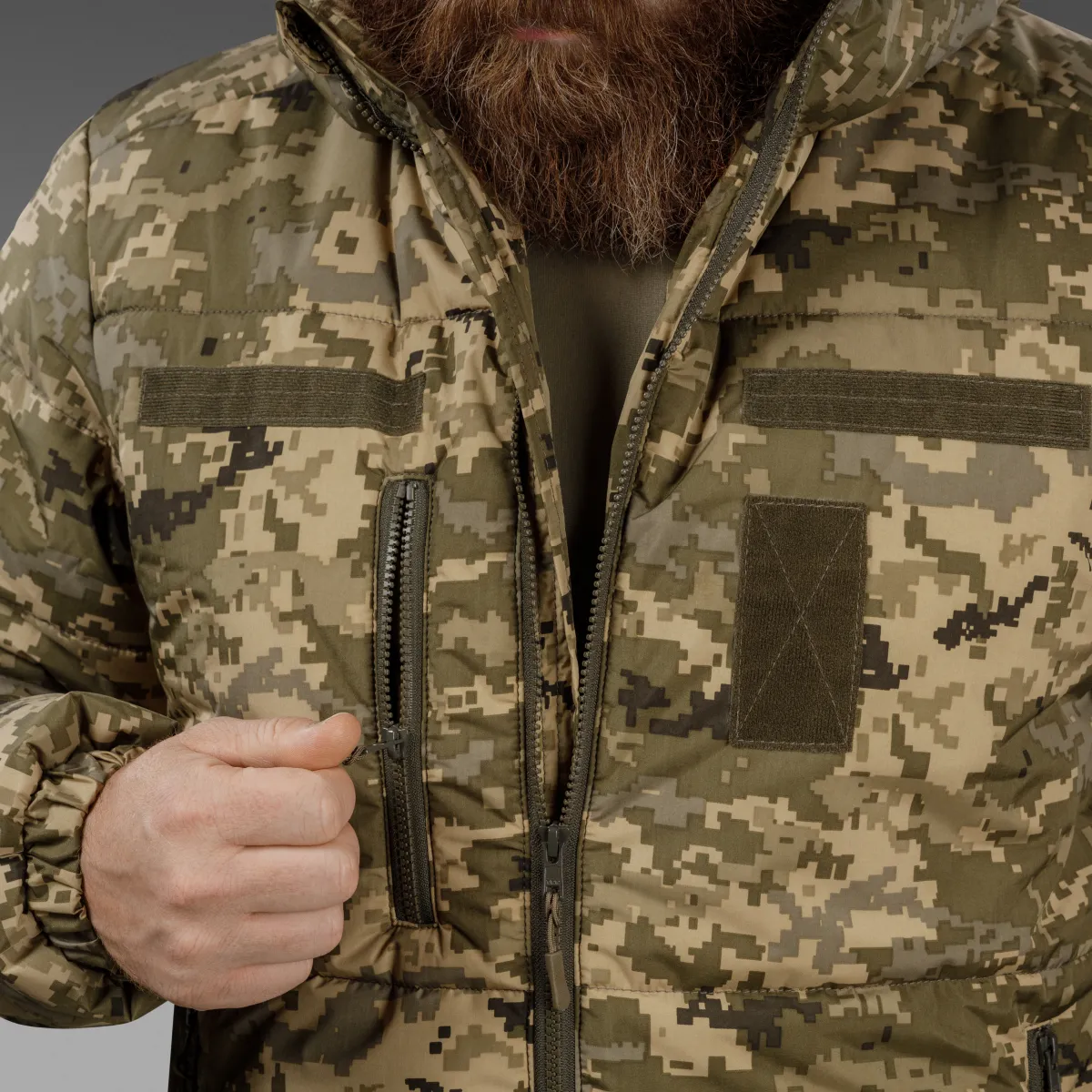 Куртка зимняя North Wind (до -25°C). Утеплитель Termoloft. Пиксель (мм-14) 8