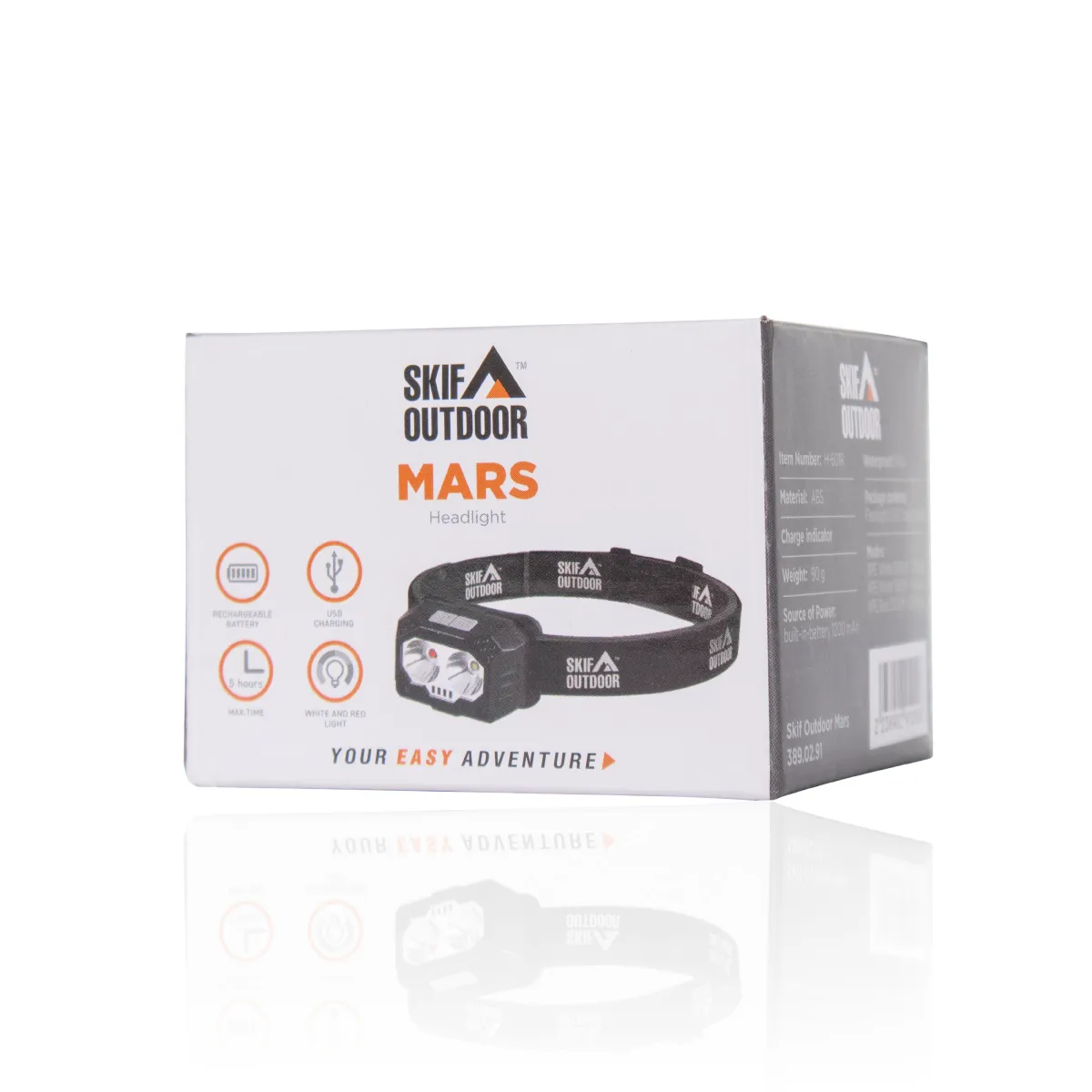 Фонарь налобный Skif Outdoor Mars. Два режима: белый и красный 3