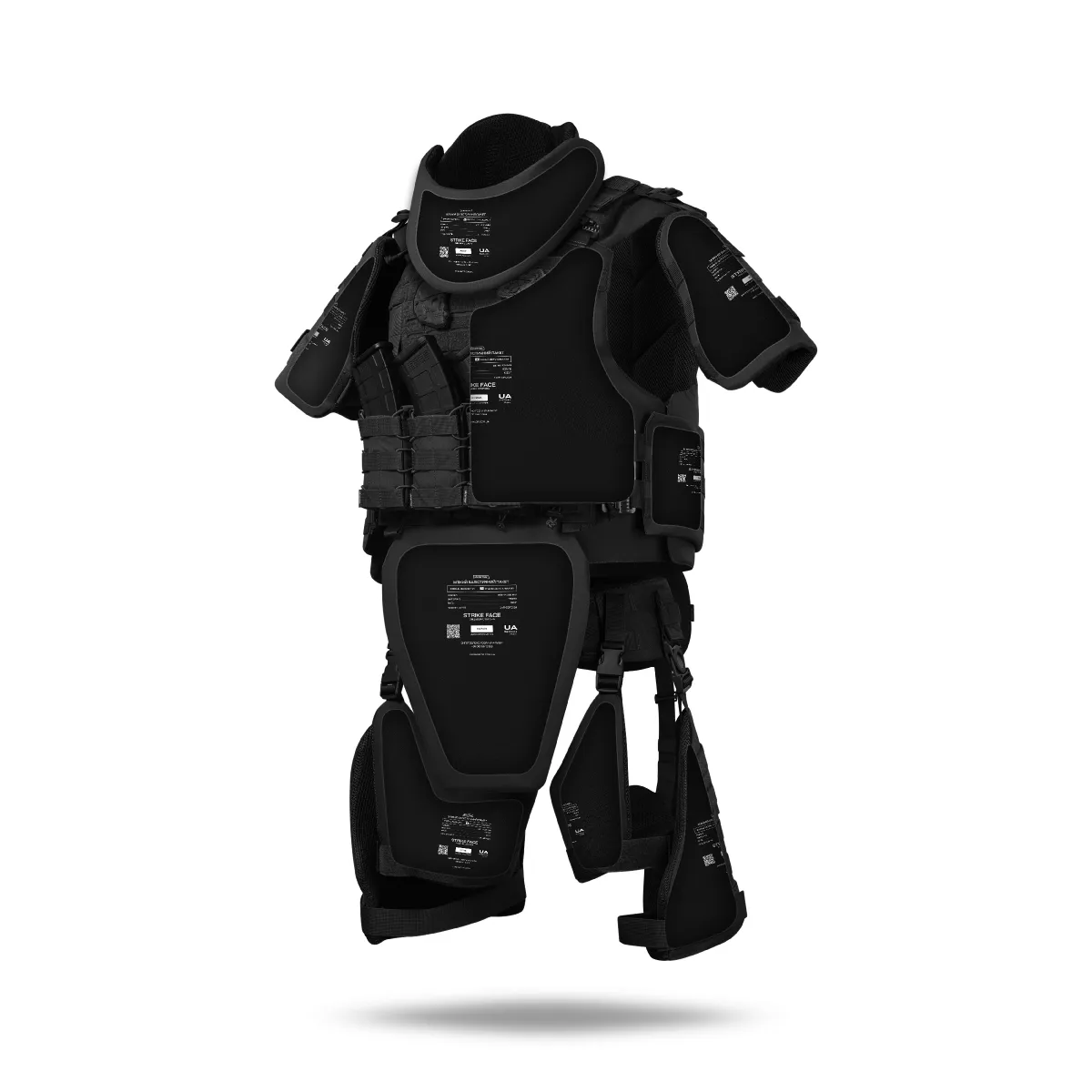 Бронекостюм A.T.A.S. (Advanced Tactical Armor Suit) Level II. Клас захисту – 2. Чорний. S/M 2