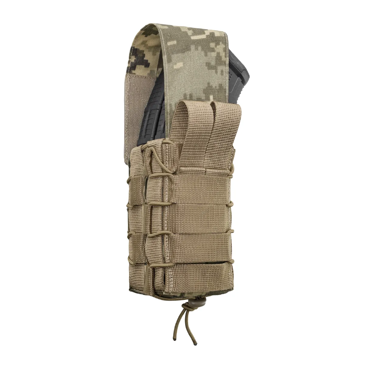 Подвійний закритий підсумок з клапаном під магазини АК/АR. Піксель (мм-14). 6