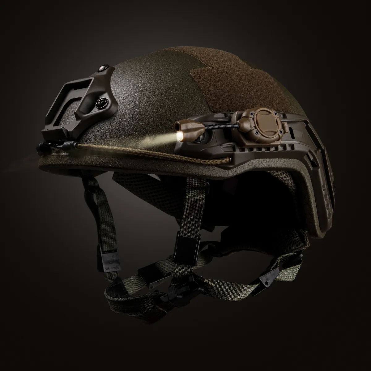 Тактический фонарь на шлем Night Evolution MPLS2 Tan (Red/White) 2