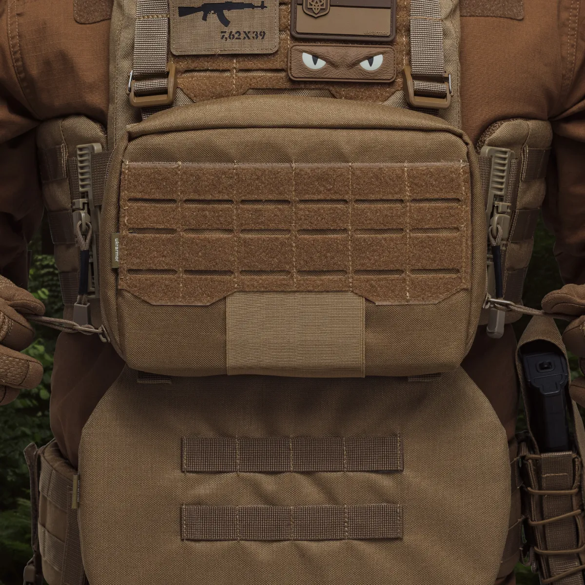 Административный подсумок PRO. Cordura 1000. Крепление Molle. Койот 3