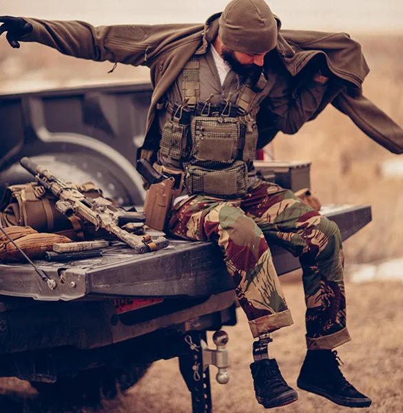 Флісова куртка Helikon-Tex Patriot Mk 2. Чорний 8