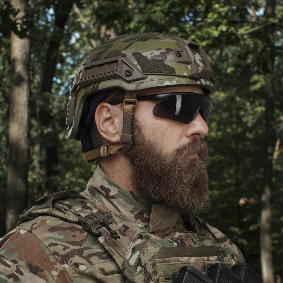 Кевларовый шлем ARCH Helmet (ECH) мультикам. Размер XL 7