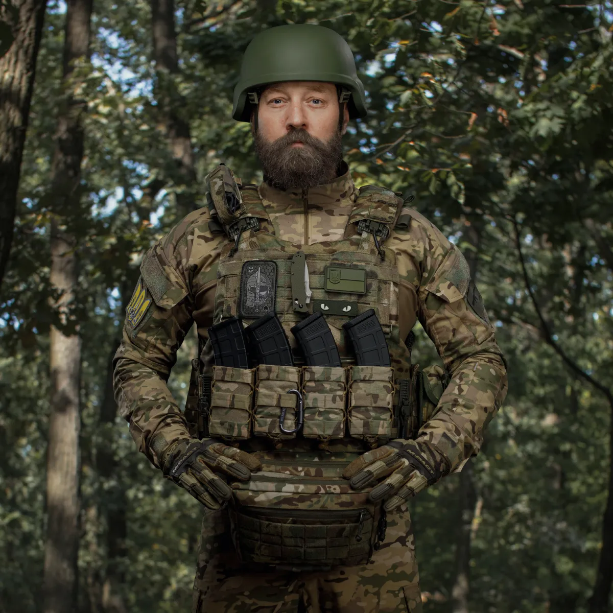 Балістичний шолом TOR олива. Розмір L 6