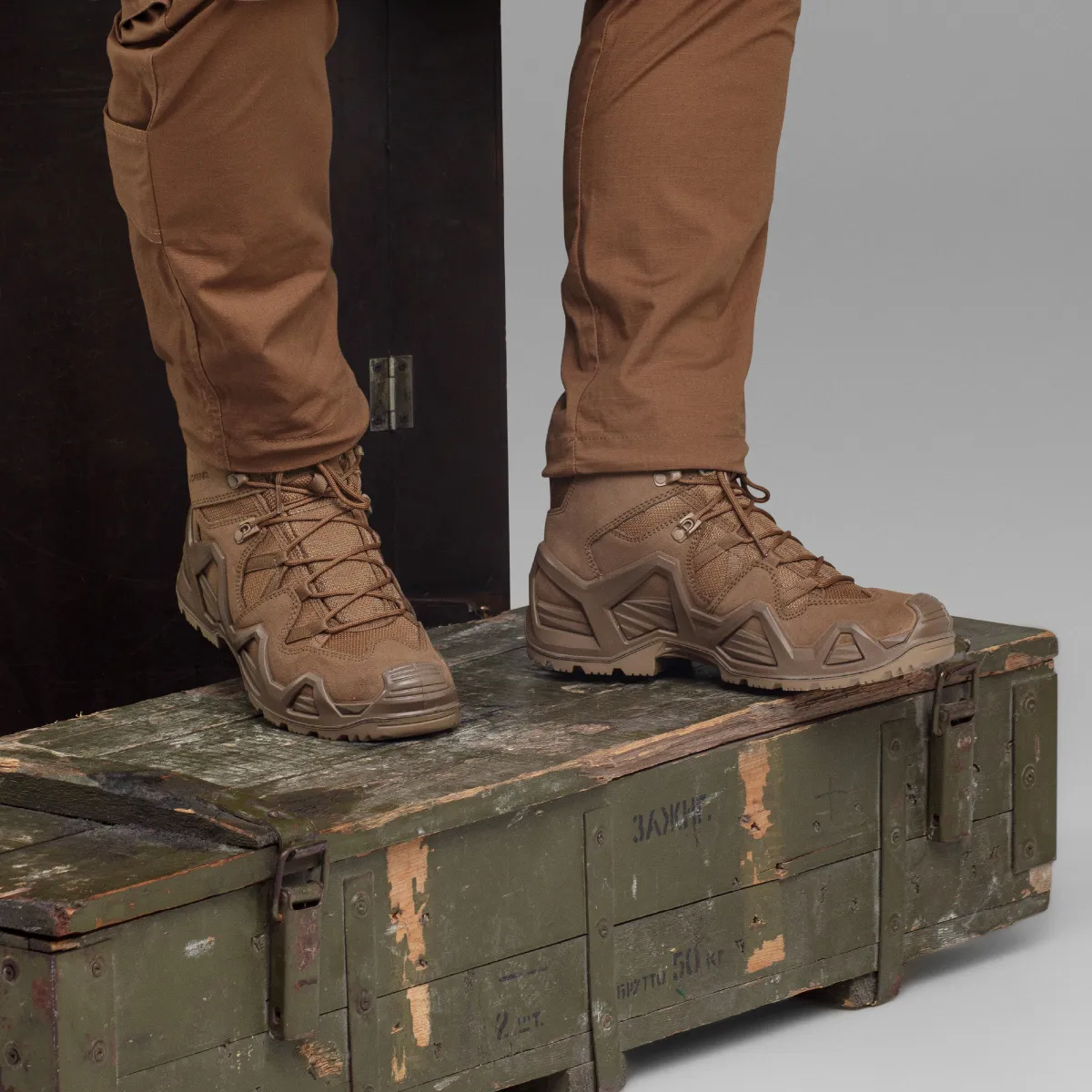 Тактические ботинки Lowa Zephyr Mk2 MID TF. Coyote OP 7