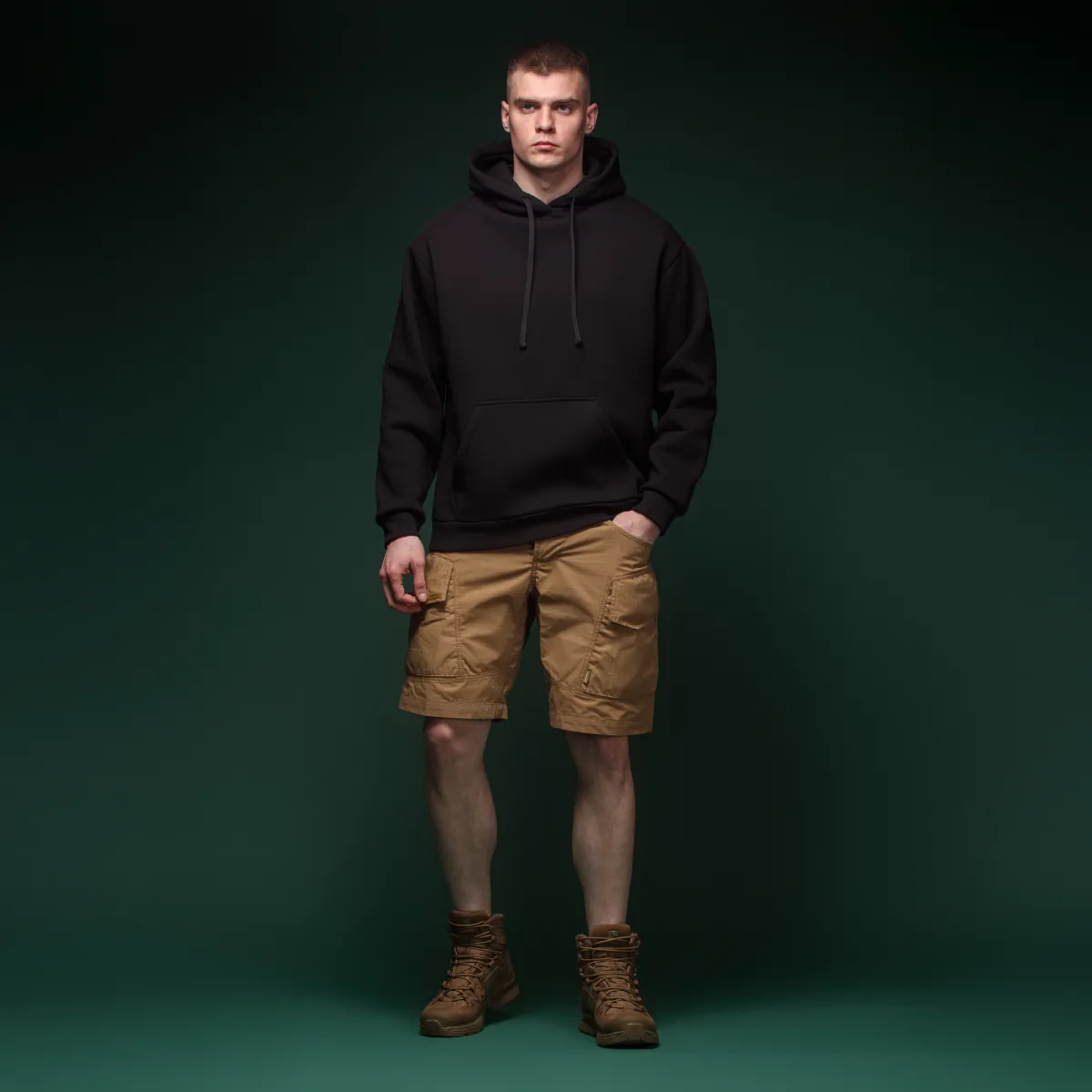 Шорты тактические BDU Shorts I. 10 карманов. Cotton and polyester. Койот 5