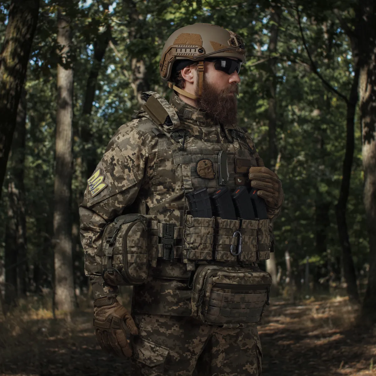 Комплект спорядження Vest Full (based on IBV) L/XL 2-го класу захисту. Піксель(мм-14) 15