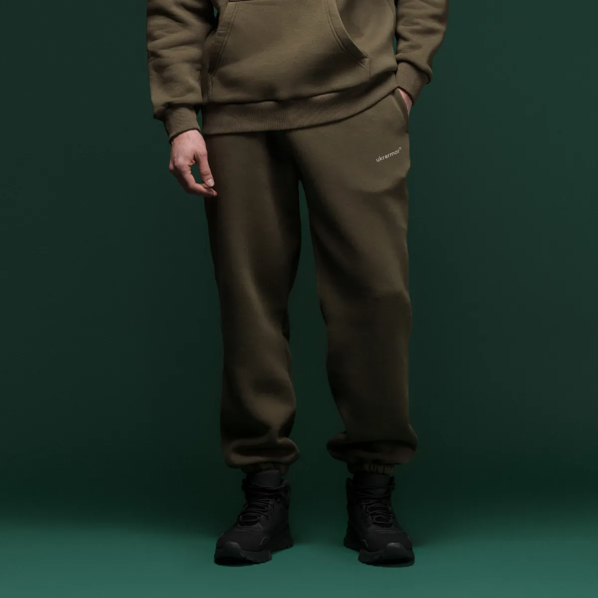 Спортивные штаны Ukrarmor Rush Pants с эластичным поясом. Олива 3