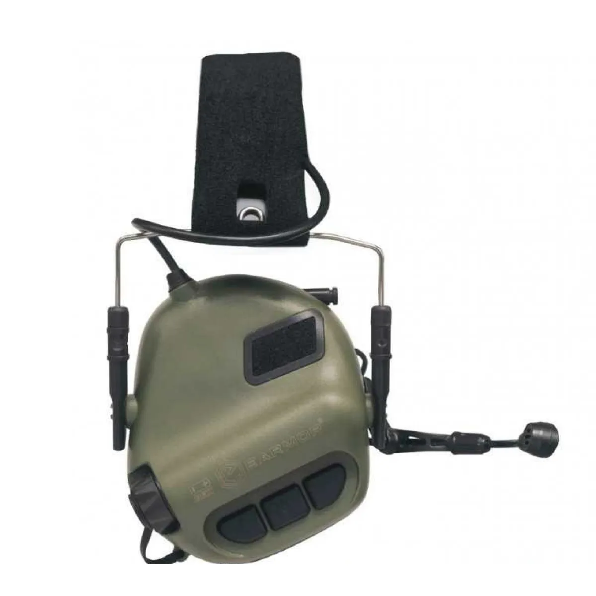 Активные наушники Earmor M32X MOD4 с микрофоном. Олива 2