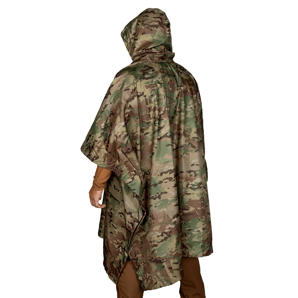 Пончо Piligrim. Вологостійке з військовим забарвленням. Мультикам 3