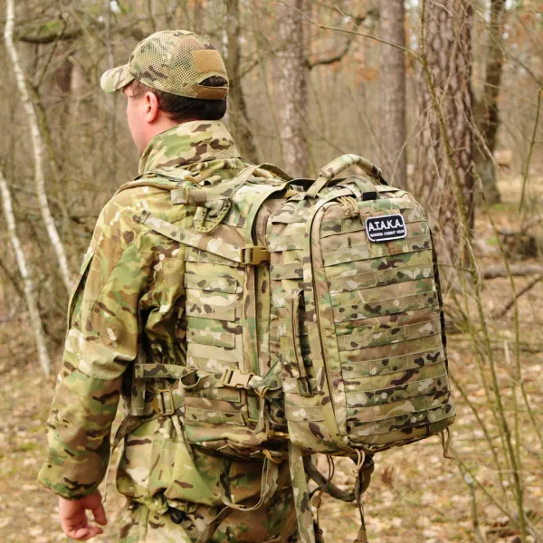 Бойовий медичний рюкзак «Медик» на 15 л. А.Т.А.К.А. Мультикам 6